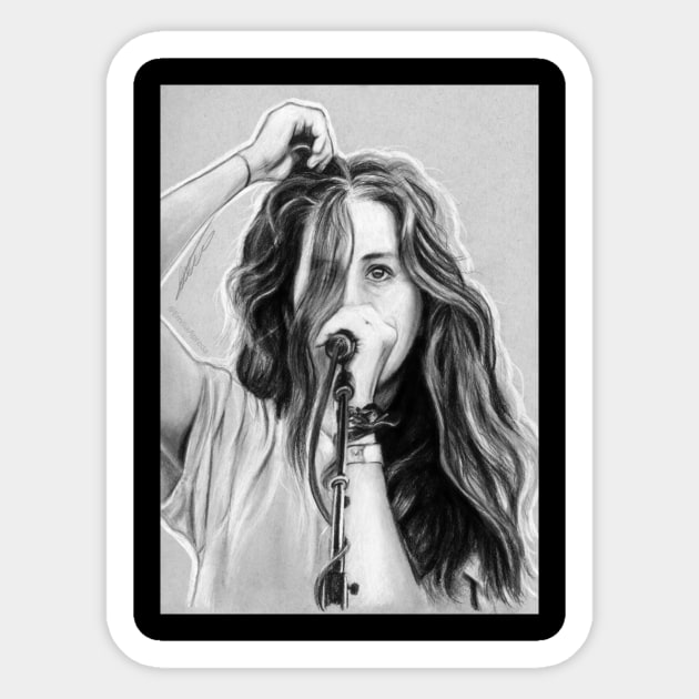 Alana Haim Sticker by zwestshops